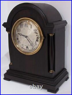 Antique Waterbury Chime Clock No. 500 1/4 Hour Westminster Chime Bracket Clock