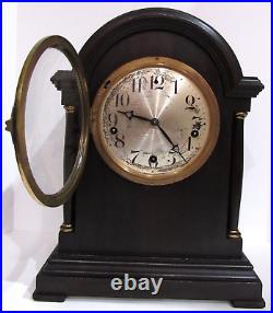 Antique Waterbury Chime Clock No. 500 1/4 Hour Westminster Chime Bracket Clock