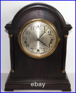 Antique Waterbury Chime Clock No. 500 Quarter Hour Westminster Chime Clock Antique Waterbury Chime Clock No. 500 Quarter Hour Westminster Chime Clock