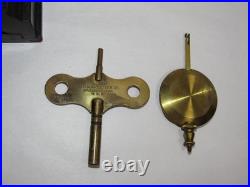 Antique Waterbury Chime Clock No. 500 Quarter Hour Westminster Chime Clock Antique Waterbury Chime Clock No. 500 Quarter Hour Westminster Chime Clock