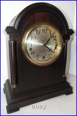 Antique Waterbury Chime Clock No. 500 Quarter Hour Westminster Chime Clock