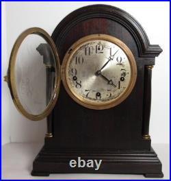 Antique Waterbury Chime Clock No. 500 Quarter Hour Westminster Chime Clock