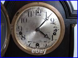 Antique Waterbury Chime Clock No. 500 Quarter Hour Westminster Chime Clock Antique Waterbury Chime Clock No. 500 Quarter Hour Westminster Chime Clock