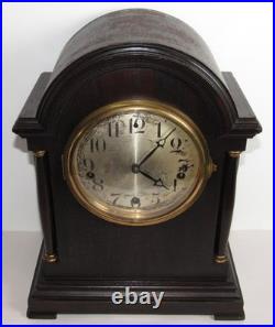 Antique Waterbury Chime Clock No. 500 Quarter Hour Westminster Chime Clock