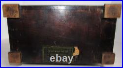 Antique Waterbury Chime Clock No. 500 Quarter Hour Westminster Chime Clock