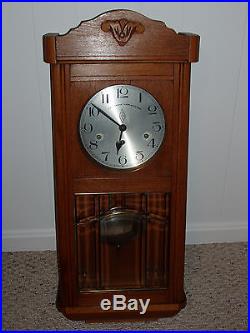 Antique Westminster 8-day Wall Clock withWestminster Chime