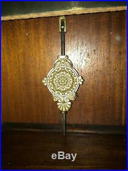 Antique Westminster Chime German Eight Day Shelf Mantle Clock Works Great