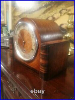 Antique Westminster Chime clock in good condition. Working