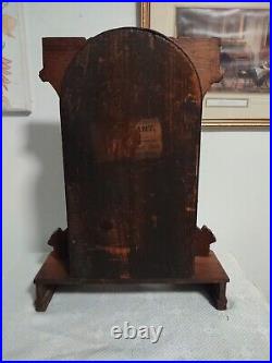 Antique Wm. L. Gilbert Eagle Kitchen Parlor Mantle Shelf Clock Works