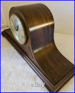 Antique Working 1920s SETH THOMAS No 91 Westminster Chime Mantel Shelf Clock 124
