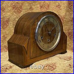 Antique Working Whittington Westminster Chime 1930s Art Deco Mantle Clock