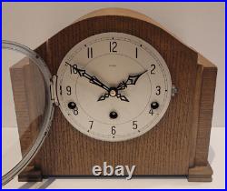 Antique c1929 English Enfield Westminster Chiming Mantel Clock (Fully Serviced)