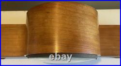 Art Deco Junghans Westminster Chime Tambour Mantel Clock Serviced with Key Art Deco Junghans Westminster Chime Tambour Mantel Clock Serviced with Key