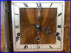 Art Deco Mantel Clock Westminster Chime Spares or Repairs