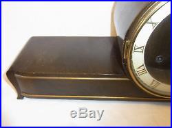 Art Deco Mantel Shelf Clock Westminster Chime #