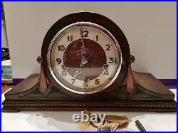 Art Deco Mantle Clock 1930 Westminster Chimes Enfield- Just Been Fully Serviced