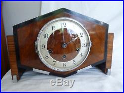 Art Deco Westminster Chime Mantel Clock Good working order