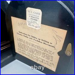 Art Deco Westminster Chiming Mantel Clock Family Provenance'Betsy