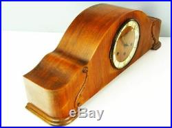 Art Deco Westminster Chiming Mantel Clock From Girod France