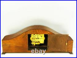 Art Deco Westminster Chiming Mantel Clock Imperial