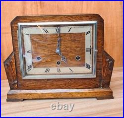 Art Deco Westminster & Whittington Chiming Mantel Clock