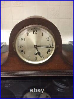 Art Deco Westminster / Whittington Dual Chiming Mantle Clock Working