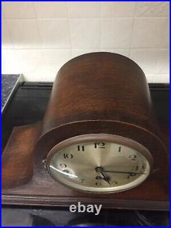 Art Deco Westminster / Whittington Dual Chiming Mantle Clock Working