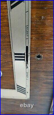 Art Deco Westminster / Whittington Dual Chiming Mantle Clock (working)