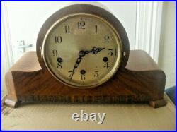 Art Deco mantle clock with Westminster chime