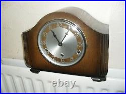 Art Deco mantle clock with Westminster chime