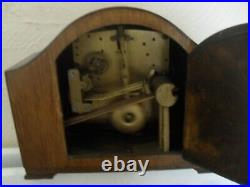 Art Deco mantle clock with Westminster chime