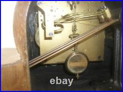 Art Deco mantle clock with Westminster chime