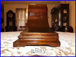 Awesome Antique Waterbury Mahogany Westminster Chimes Tambour Mantle Clock-1925