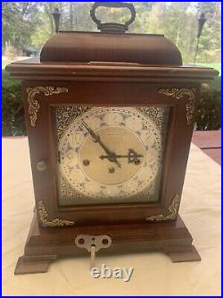 Awesome Vintage Hamilton Chiming Mantle Clock Made in WithGermany 2 Jewels 340-020