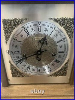 Awesome Vintage Hamilton Chiming Mantle Clock Made in WithGermany 2 Jewels 340-020