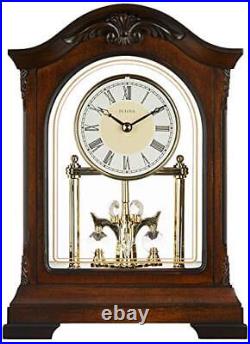 B1845 Durant Chiming Clock Walnut