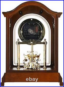 B1845 Durant Chiming Clock Walnut