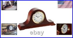 B1929 Annette I Chiming Mantel Clock Classic Mahogany with Westminster Chime B1929 Annette I Chiming Mantel Clock Classic Mahogany with Westminster Chime
