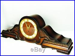 Beautiful Art Deco Belcanto Westminster Chiming Mantel Clock With Echapment