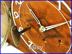 Beautiful Art Deco Kienzle Westminster Chiming Mantel Clock With Pendulum