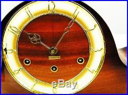 Beautiful Art Deco Westminster Chiming Mantel Clock With Echapement