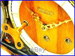 Beautiful Art Deco Westminster Chiming Mantel Clock With Pendulum