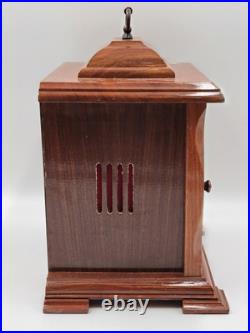 BEAUTIFUL ESKA WIND UP ESKA SHELF MANTEL CLOCK BRAZIL WESTMINSTER CHIMES. As-is