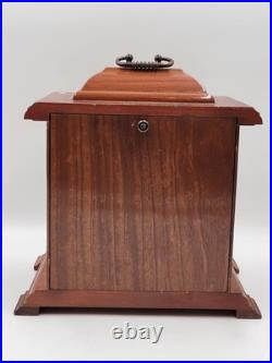BEAUTIFUL ESKA WIND UP ESKA SHELF MANTEL CLOCK BRAZIL WESTMINSTER CHIMES. As-is