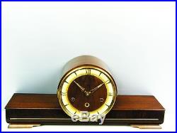 Beautiful Great Art Deco Westminster Chiming Mantel Clock From Lauffer