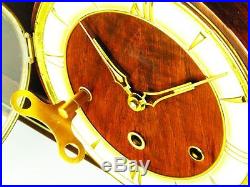 Beautiful Great Art Deco Westminster Chiming Mantel Clock From Lauffer