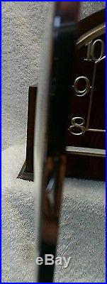 BEAUTIFUL GUFA ART DECO MANTLE CLOCK With 5 BAR WESTMINSTER CHIMEPATENT 421434
