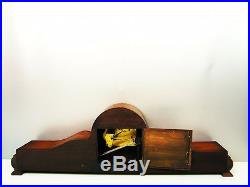 Beautiful Very Great Art Deco Westminster Chiming Mantel Clock From Hermle