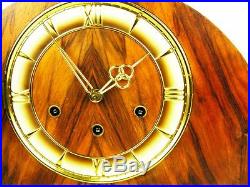 Beautiful Very Great Art Deco Westminster Chiming Mantel Clock From Kienzle