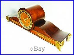 Beautiful Very Great Art Deco Westminster Chiming Mantel Clock From Superancre